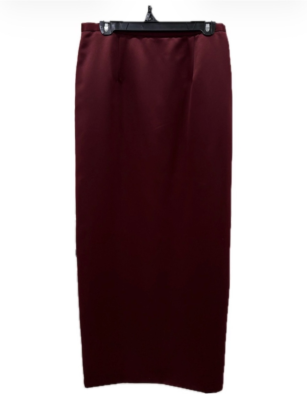 Vintage Zola Evening Burgundy Wine Maxi Skirt Size 12 Neiman Marcus